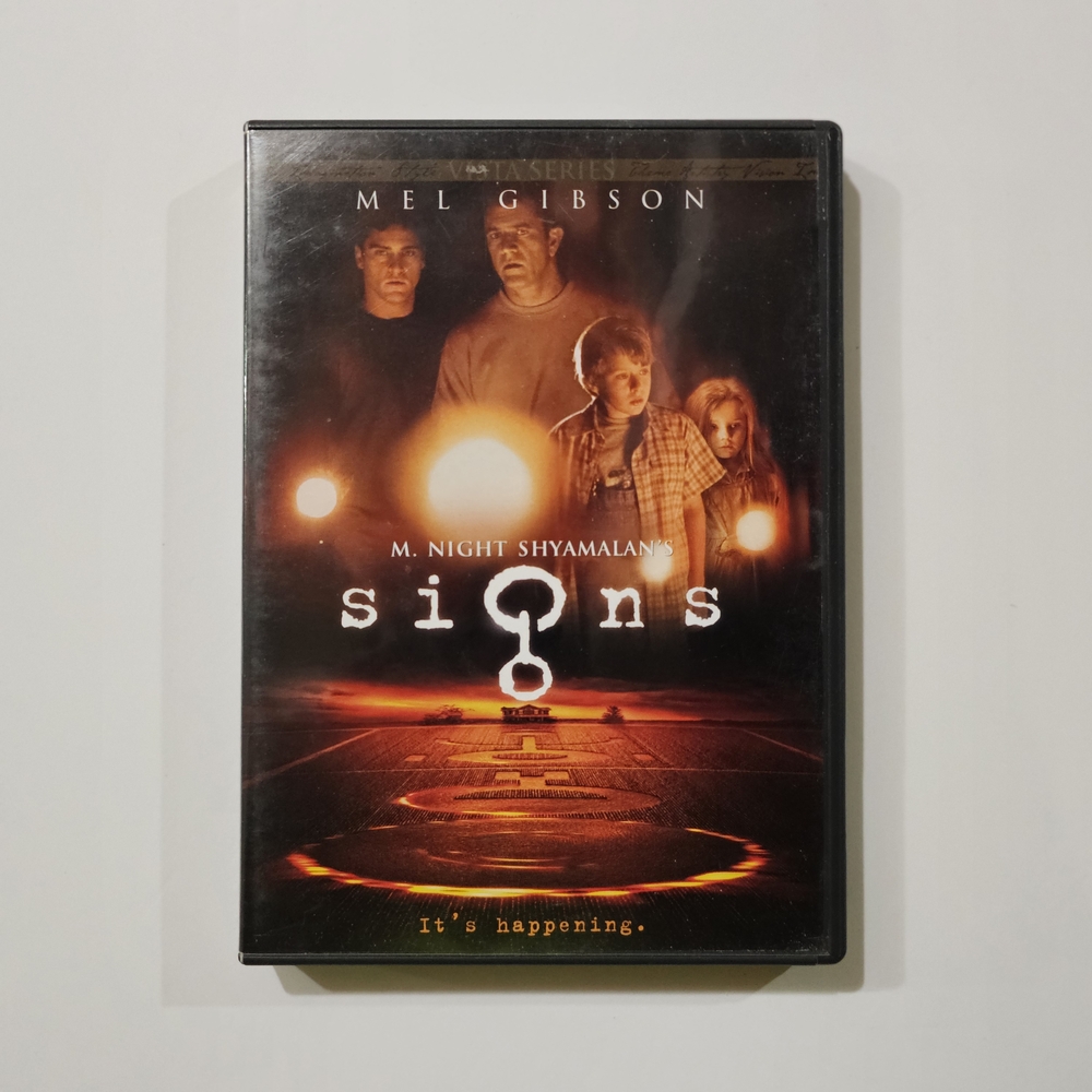 Signs (DVD, 2002) – Mel Gibson, Joaquin Phoenix – Sci-Fi Thriller